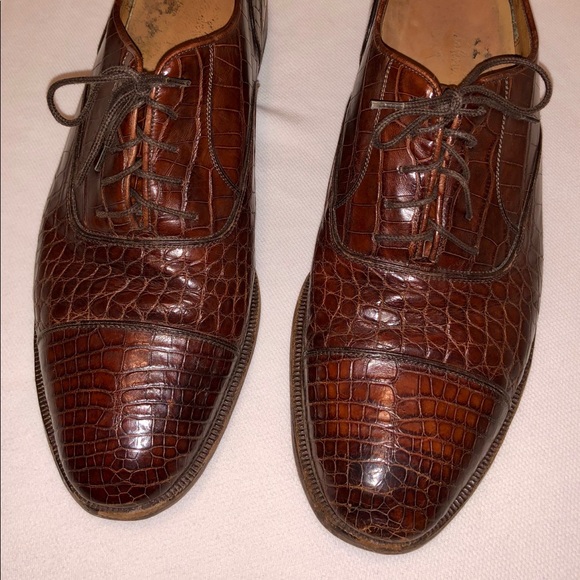 Salvatore Ferragamo Studio Alligator Men’s 11EE